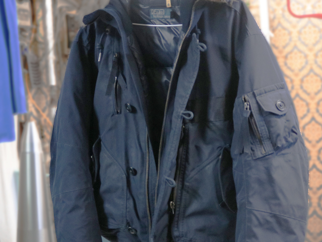 ダウンジャケットの自然乾燥